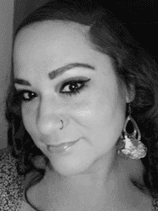 Black and white portrait of Marie Amina Aryan, NP-C